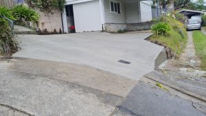 new driveway concrete