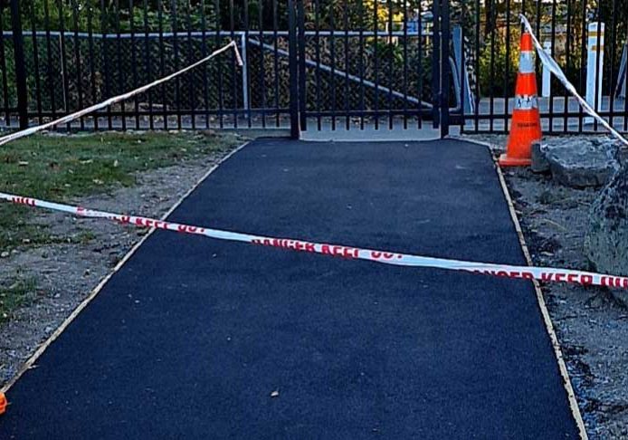 Nelson school path surface